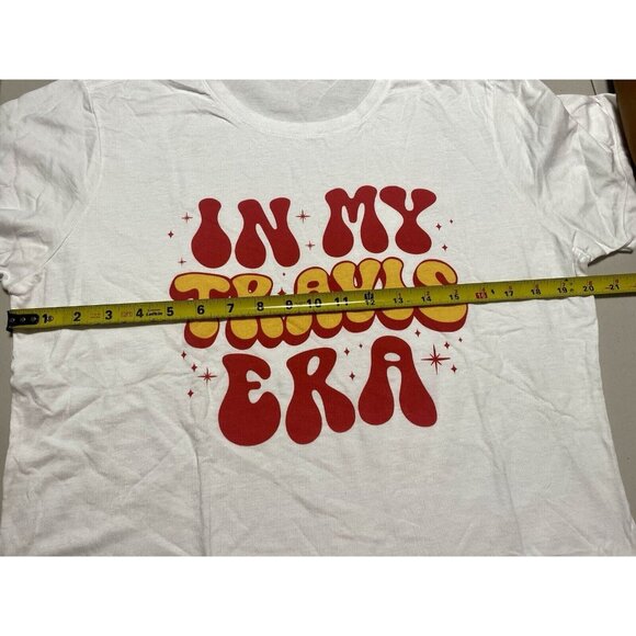 Port & Company T Shirt In My Travis Era Size Large Taylor Swift Chiefs - Picture 3 of 5